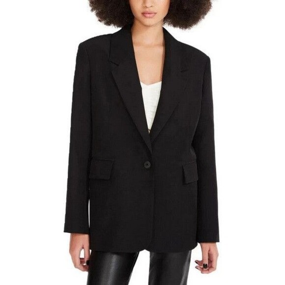 NWT Steve Madden Women's Blazer/Jacket Black - Picture 1 of 5